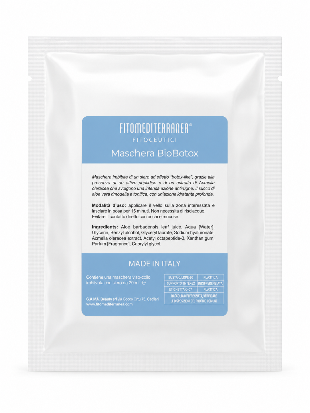Maschera Biobotox